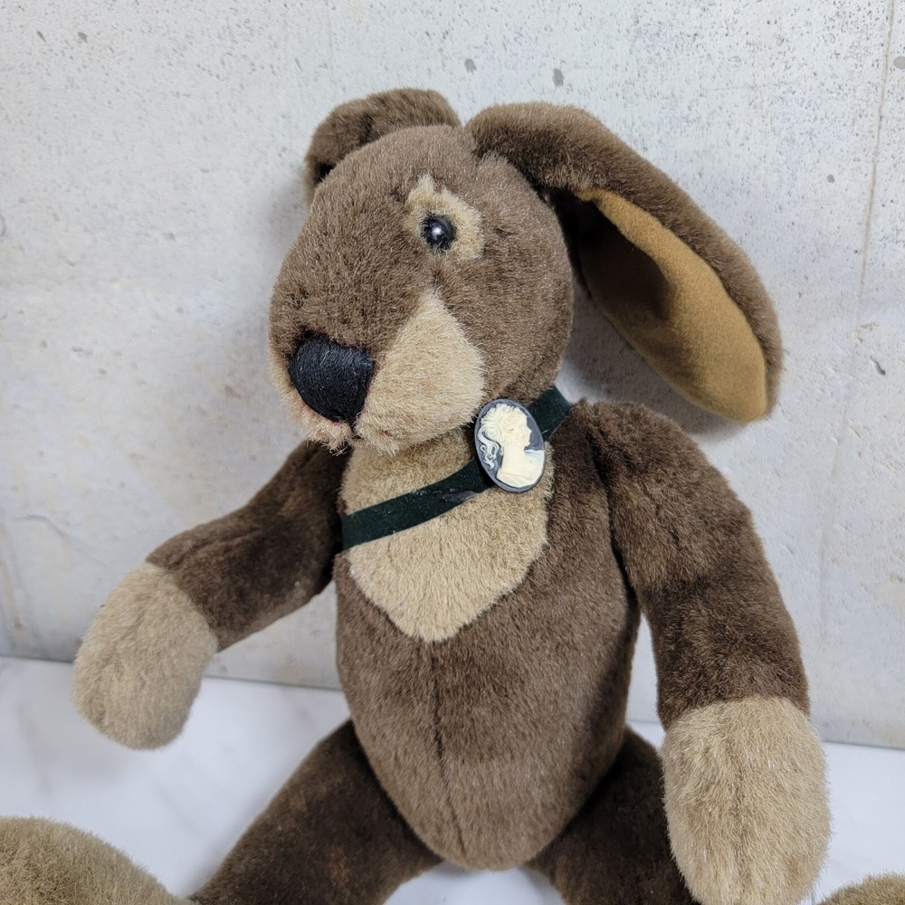 LORRAINE 1998 Rabbit Cottage Collectibles by Ganz ARTIST SIGNED 16" LC Plush - Picture 6 of 12